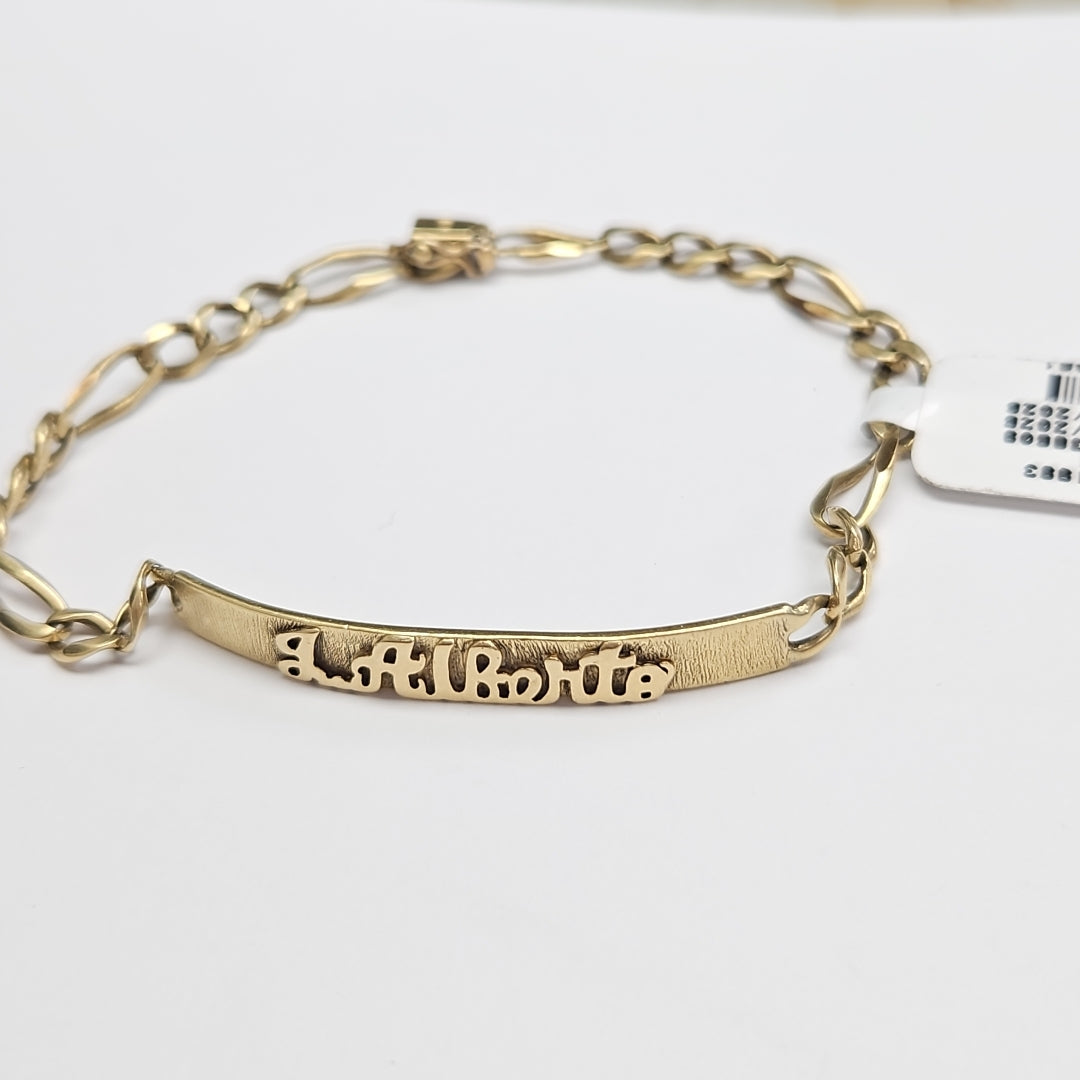ESCLAVA ORO 14 K 11,20 GRMS (SEMINUEVO)