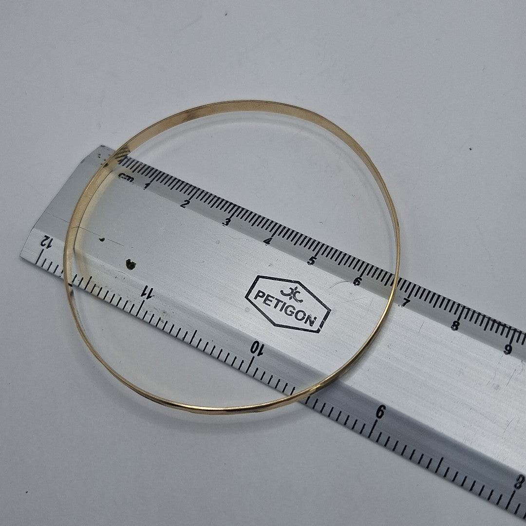 PULSERA RIGIDA ORO 14 K 5.9 GRMS (SEMINUEVO)