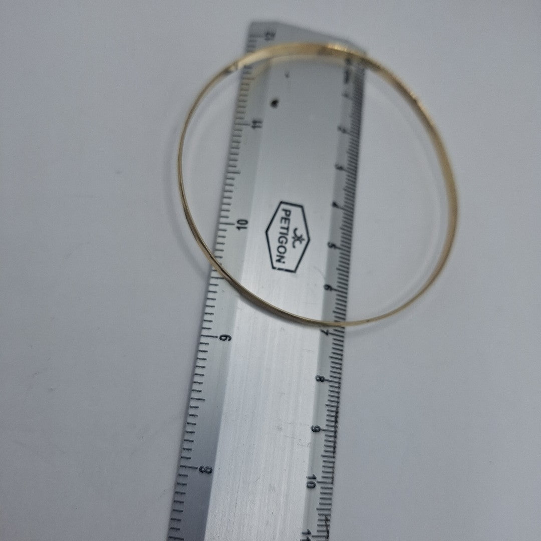 PULSERA RIGIDA ORO 14 K 5.8 GRMS (SEMINUEVO)