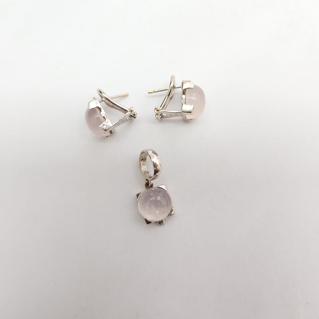 ARETES PAR,DIJE ORO 10 K 7,40 GRMS (SEMINUEVO)