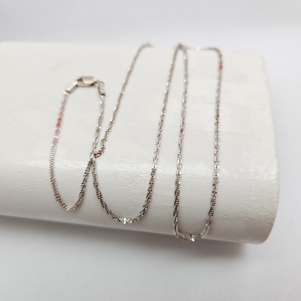 CADENA ORO BLANCO 10 K 2,60 GRMS (SEMINUEVO)