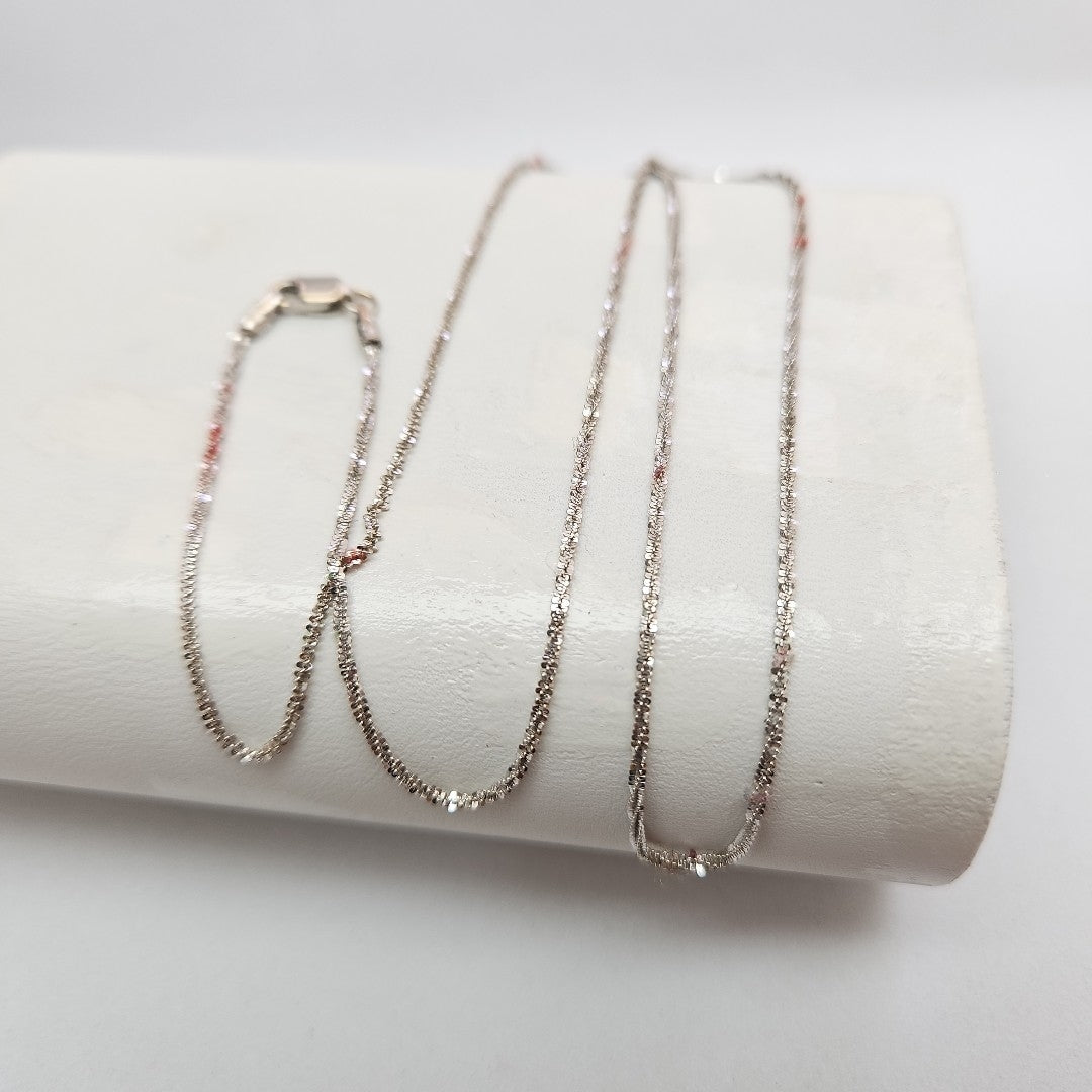 CADENA ORO BLANCO 10 K 2,60 GRMS (SEMINUEVO)