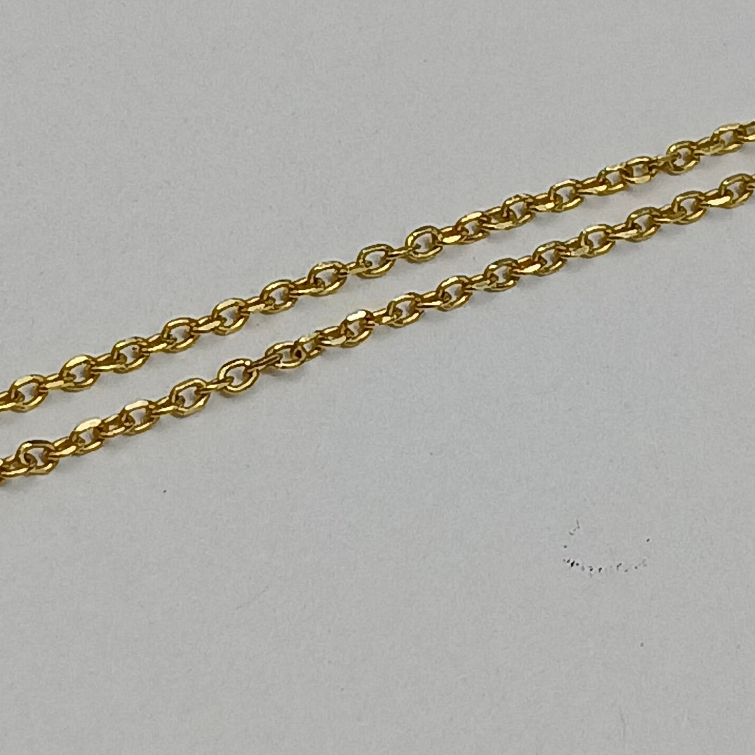 GARGANTILLA ORO 14 K 1,20 GRMS (SEMINUEVO)