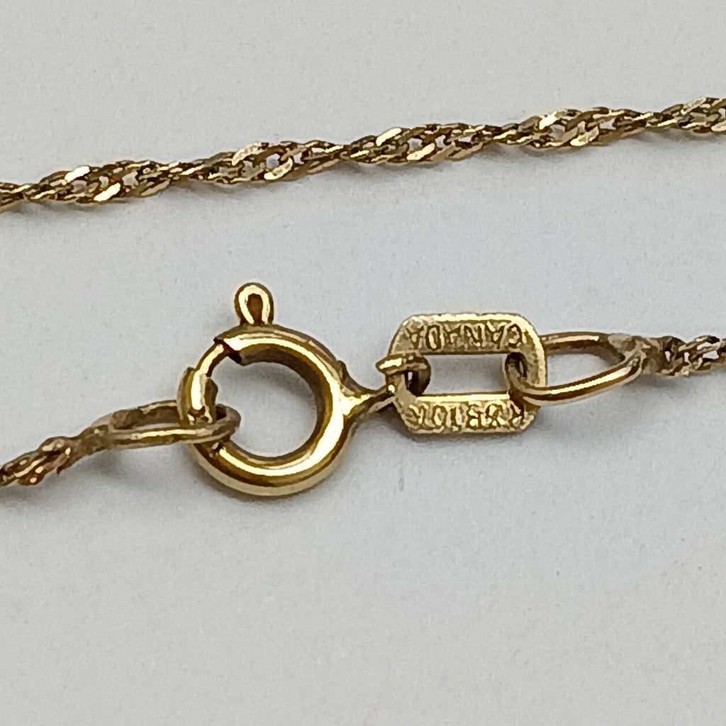 GARGANTILLA ORO 10 K 0,90 GRMS (SEMINUEVO)