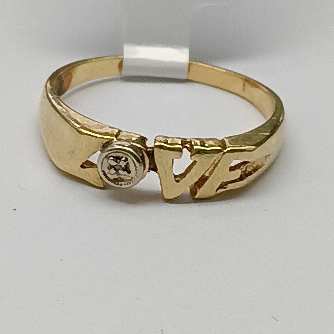 ANILLITO ORO 14 K 1,70 GRMS (SEMINUEVO)