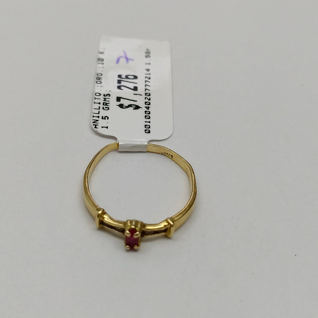 ANILLITO ORO 10 K 1.5 GRMS (SEMINUEVO)