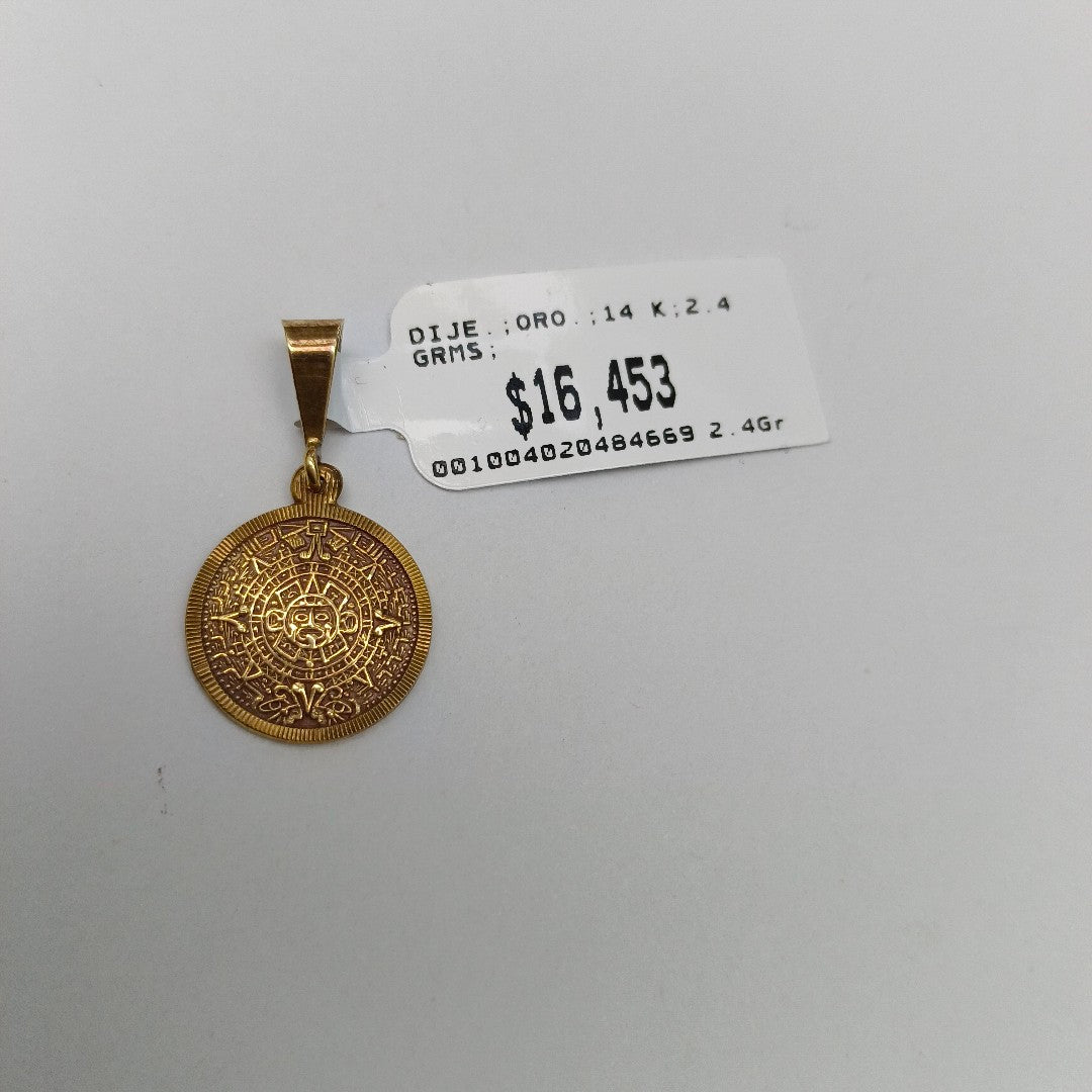 DIJE ORO 14 K 2.4 GRMS (SEMINUEVO)