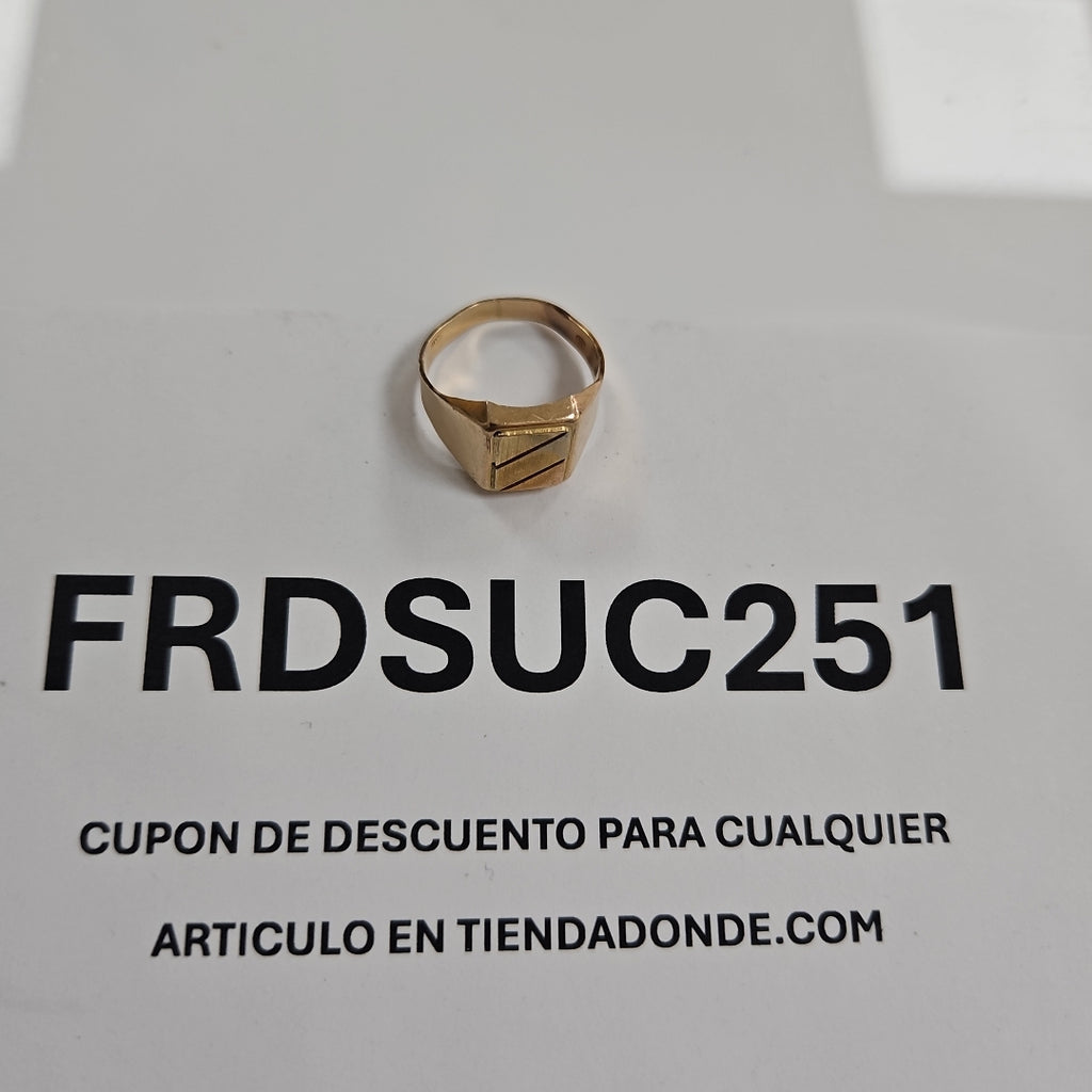 ANILLITO ORO 14 K 3 GRMS (SEMINUEVO)