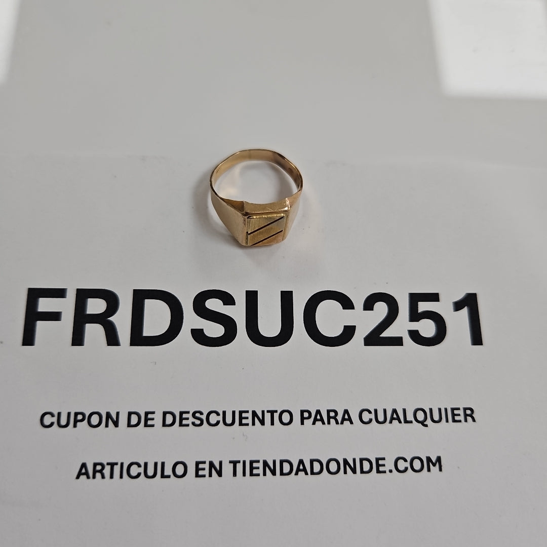 ANILLITO ORO 14 K 3 GRMS (SEMINUEVO)