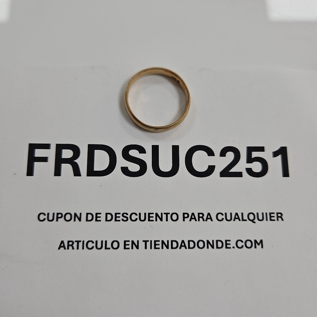 ARGOLLA ORO 10 K 2 GRMS (SEMINUEVO)