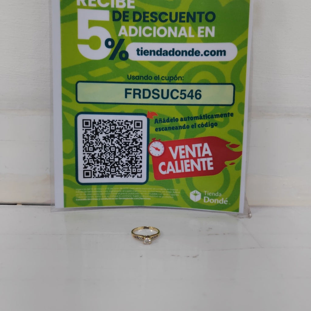ANILLITO ORO 14 K 1.3 GRMS (SEMINUEVO)