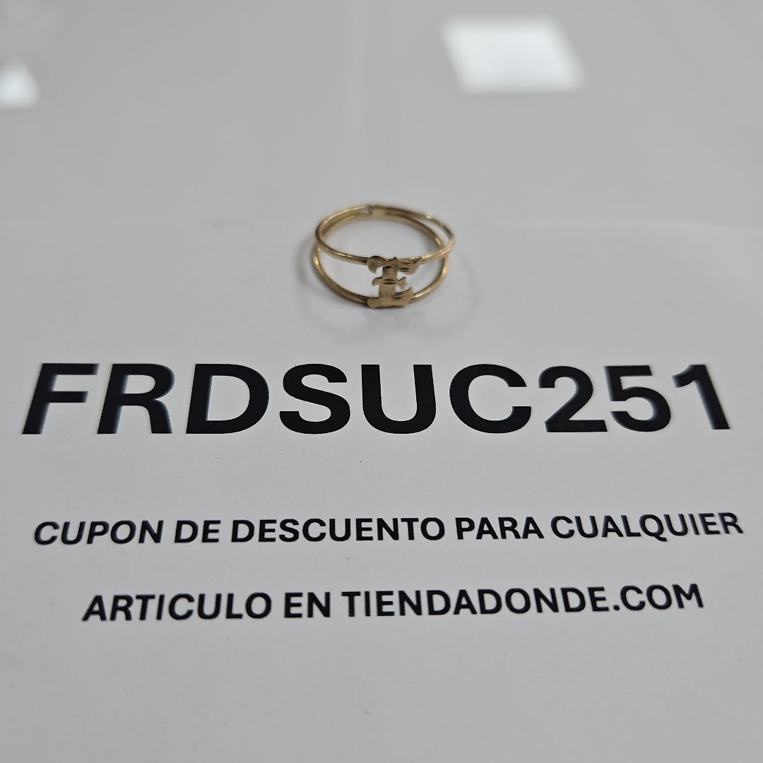 ANILLITO ORO 10 K 1.7 GRMS (SEMINUEVO)