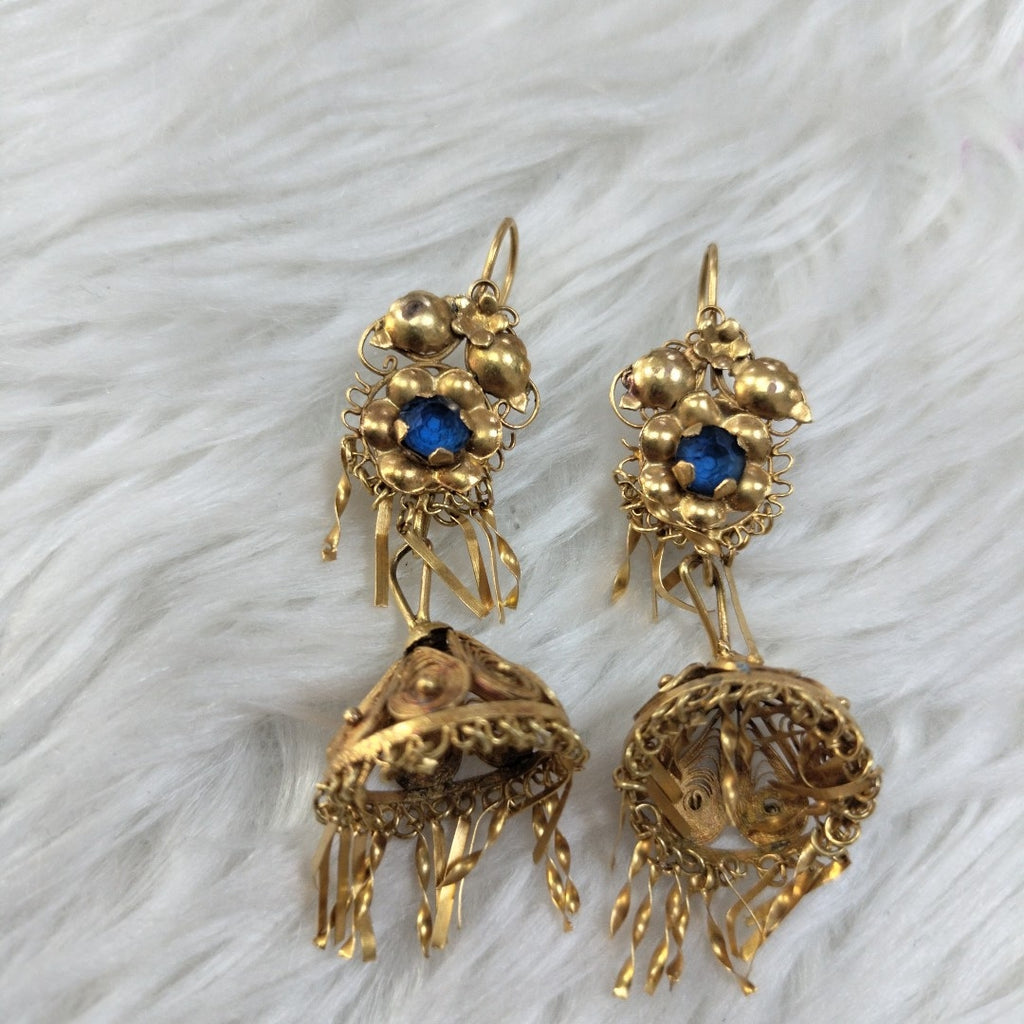 ARETES PAR ORO 10 K 7.2 GRMS (SEMINUEVO)