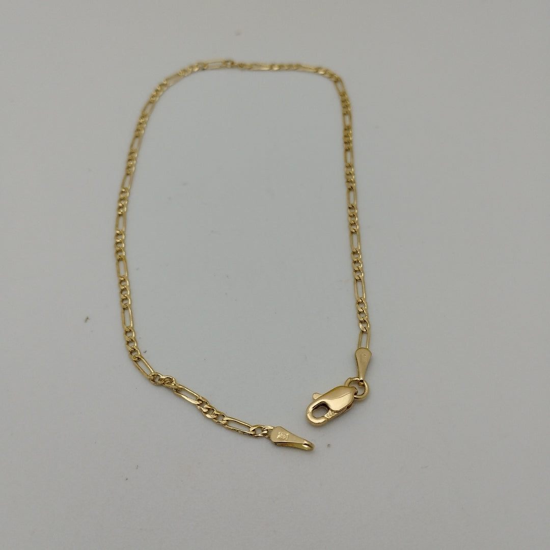 PULSERA 3X1 ORO 14K 21 CM 1.7 GR (NUEVO)