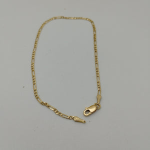 PULSERA 3X1 ORO 14K 21 CM 1.7 GR (NUEVO)