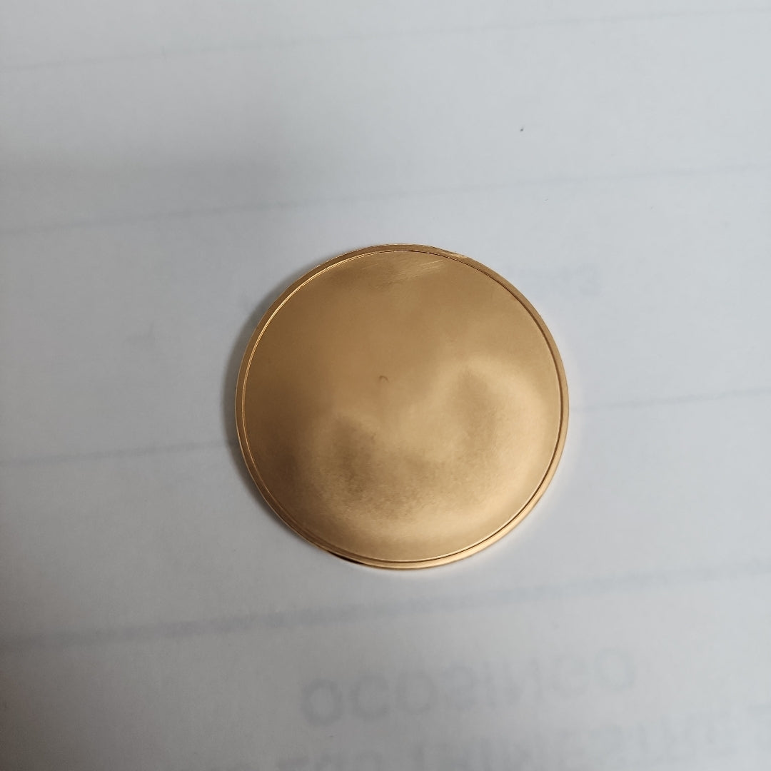 MEDALLA CONMEMORATIVA ORO 21 K 42 GRMS (SEMINUEVO)