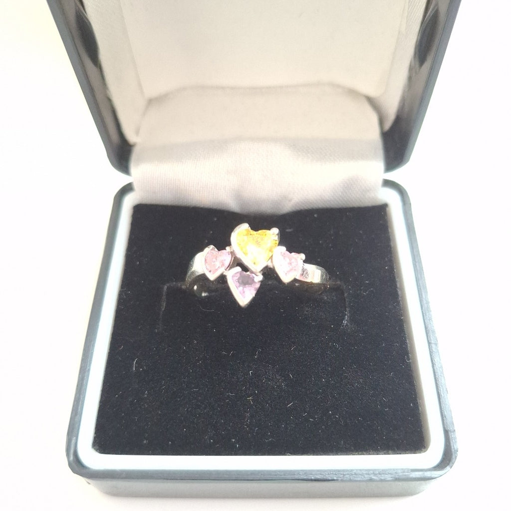 ANILLITO ORO BLANCO 10 K 3.9 GRMS (SEMINUEVO)