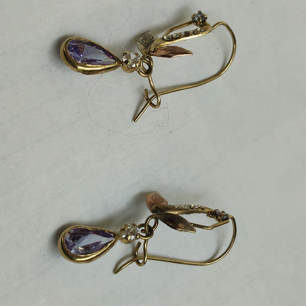 ARETES PAR ORO 10 K 1.6 GRMS (SEMINUEVO)