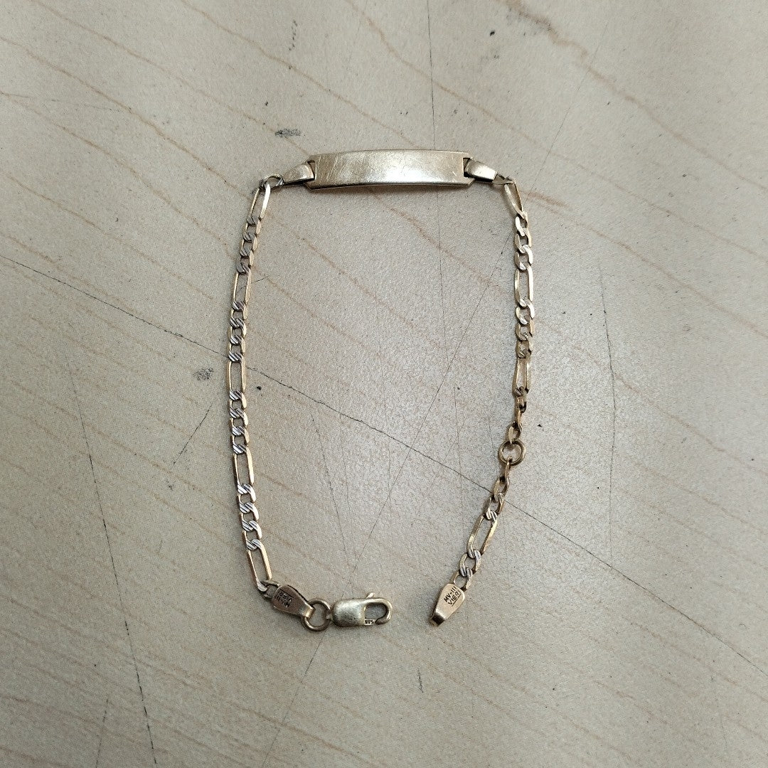 ESCLAVA ORO, RODIADO 14 K 2.4 GRMS (SEMINUEVO)