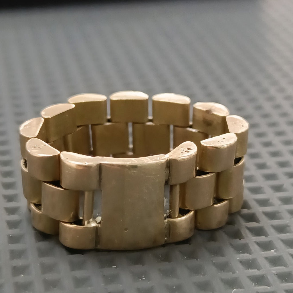 ANILLO ORO 14 K 10.3 GRMS (SEMINUEVO)
