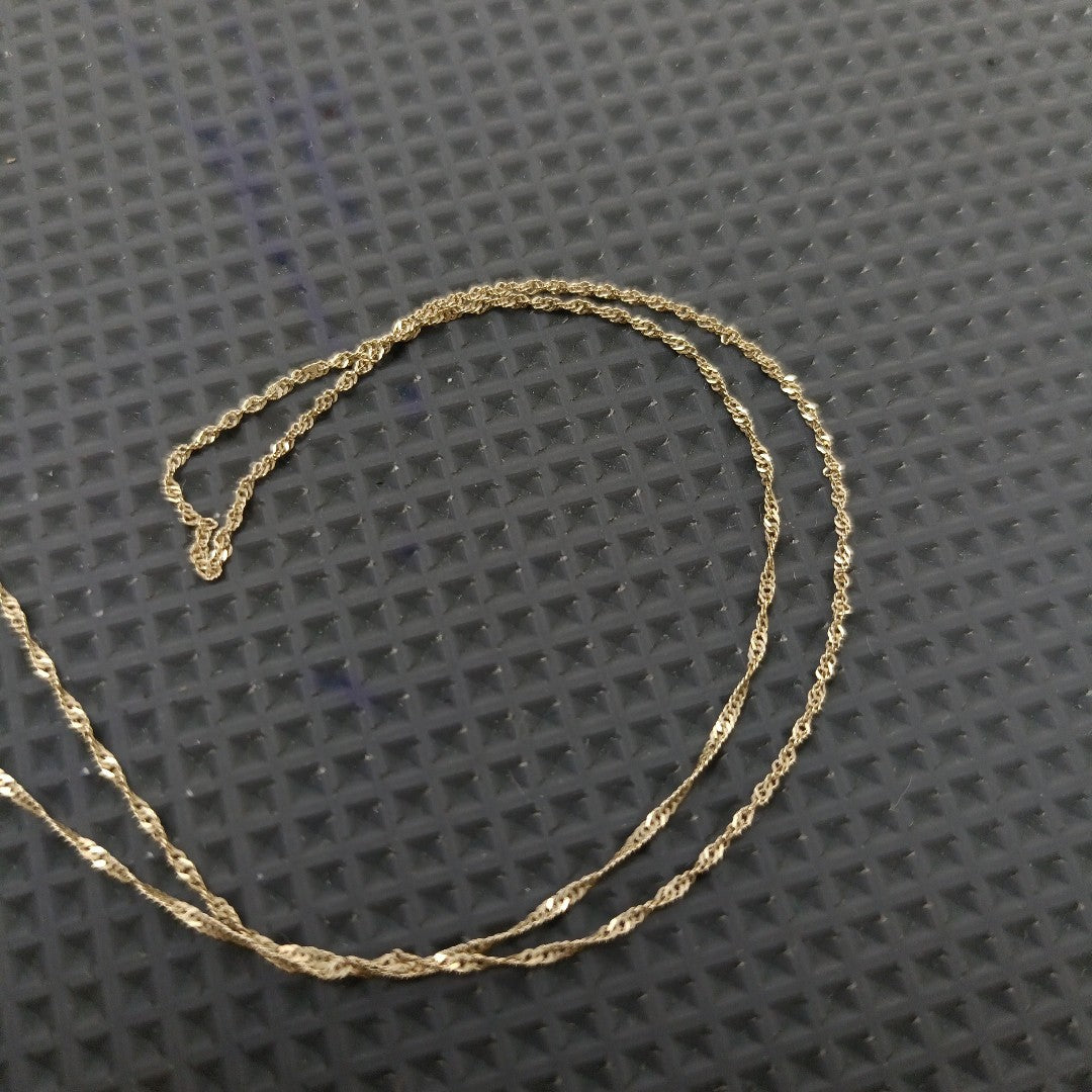 CADENA ORO 10 K 0.8 GRMS (SEMINUEVO)