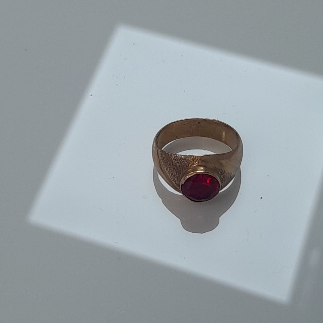 ANILLO ORO 10 K 6.3 GRMS (SEMINUEVO)