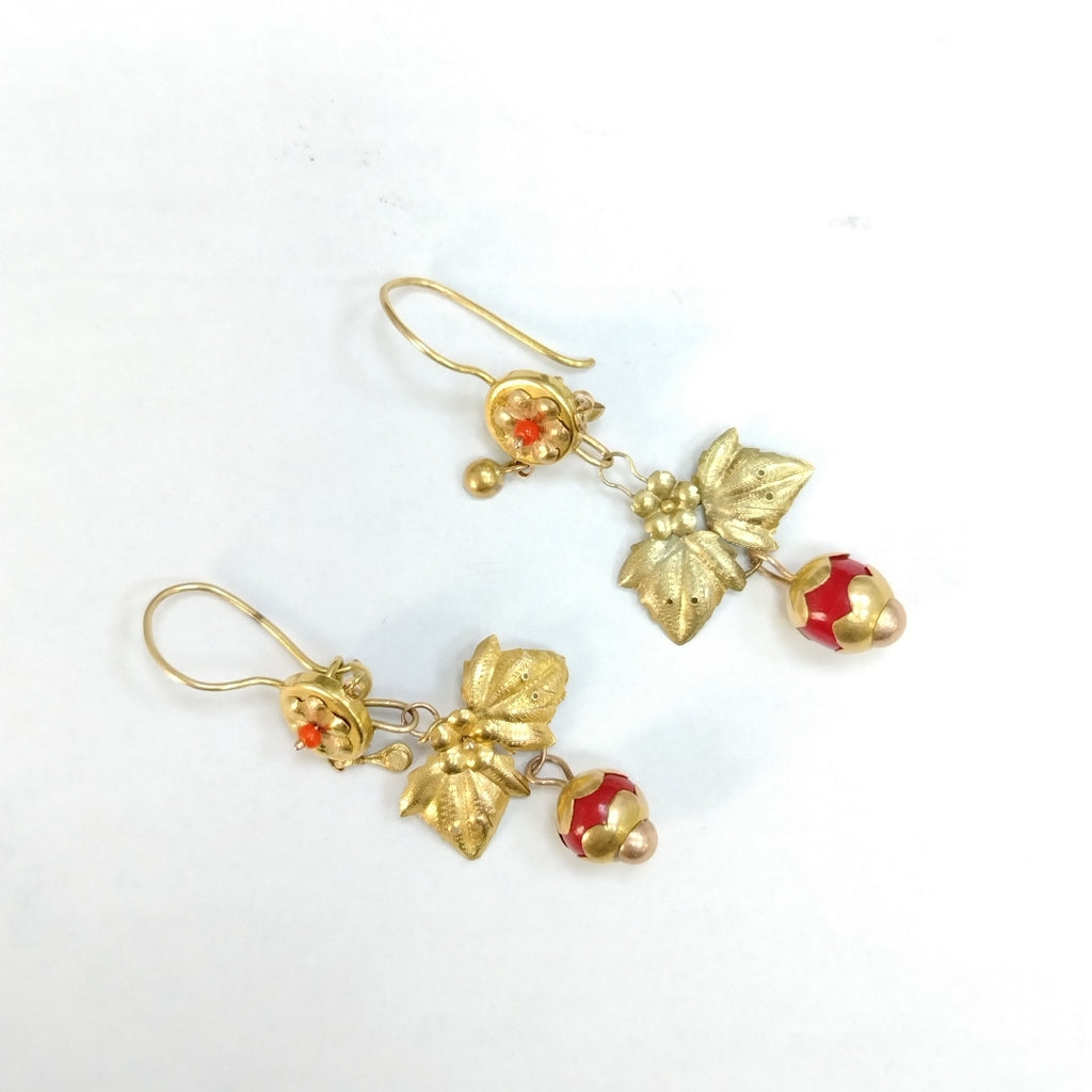 ARETES PAR ORO 10 K 3,10 GRMS (SEMINUEVO)