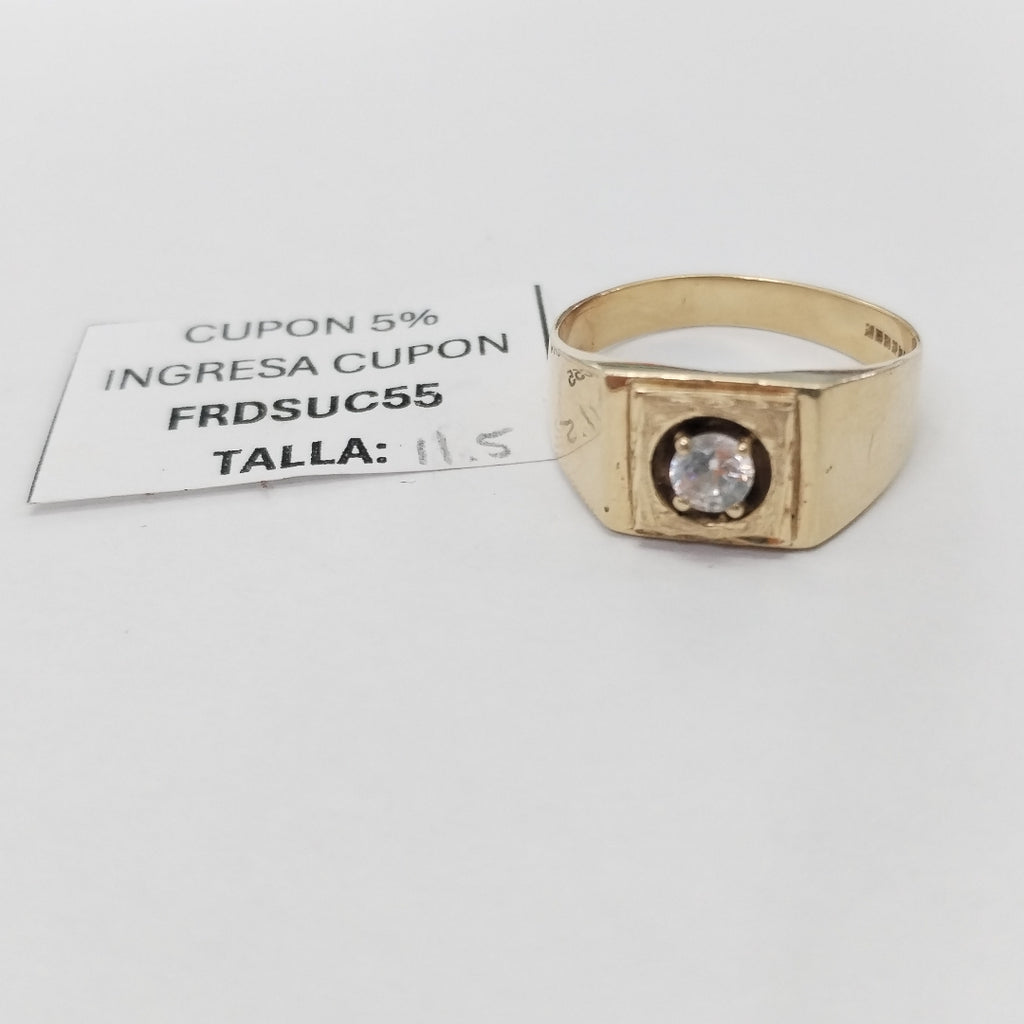 ANILLO ORO 14 K 4.3 GRMS (SEMINUEVO)