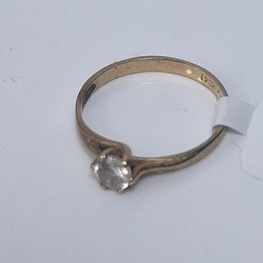 SOLITARIO ORO 14 K 1,80 GRMS (SEMINUEVO)