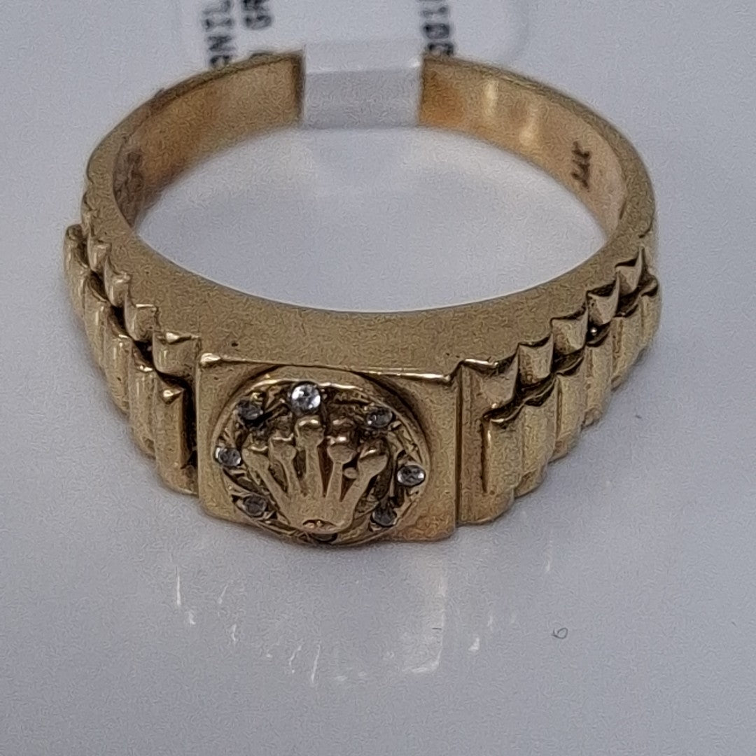 ANILLO ORO 14 K 7.8 GRMS (SEMINUEVO)