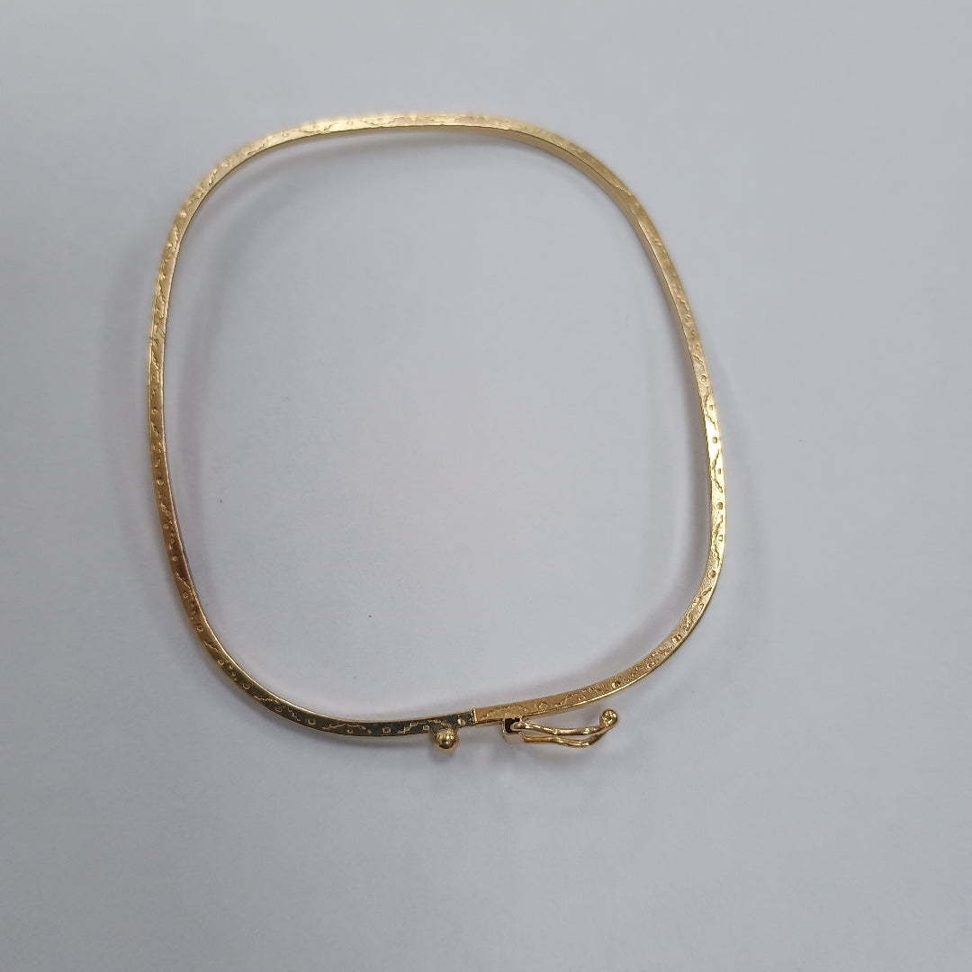 PULSERA RIGIDA ORO 10 K 2,40 GRMS (SEMINUEVO)