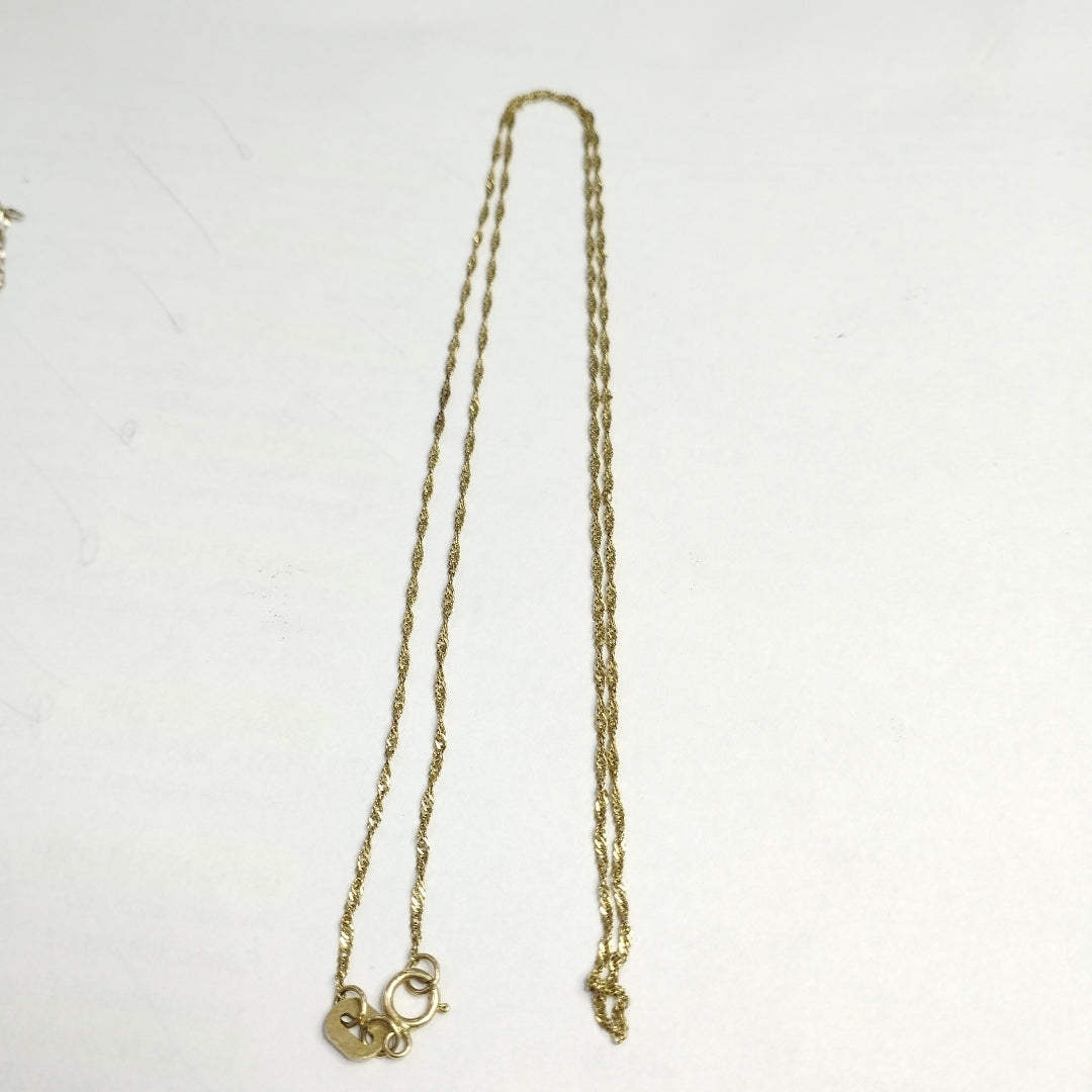 CADENA ORO 10 K 2.1 GRMS (SEMINUEVO)