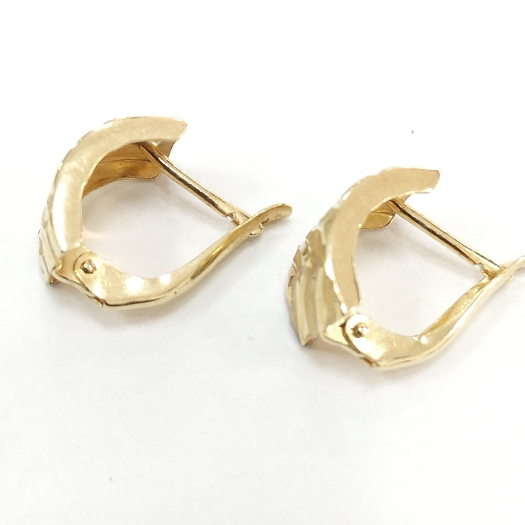 ARETES PAR ORO 10 K 1,50 GRMS (SEMINUEVO)
