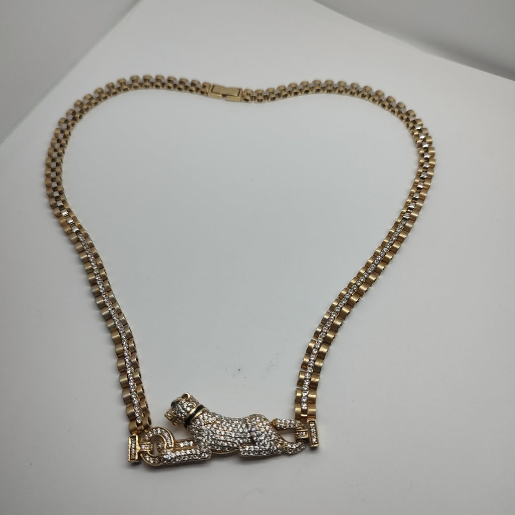 GARGANTILLA ORO 14 K 22.8 GRMS (SEMINUEVO)