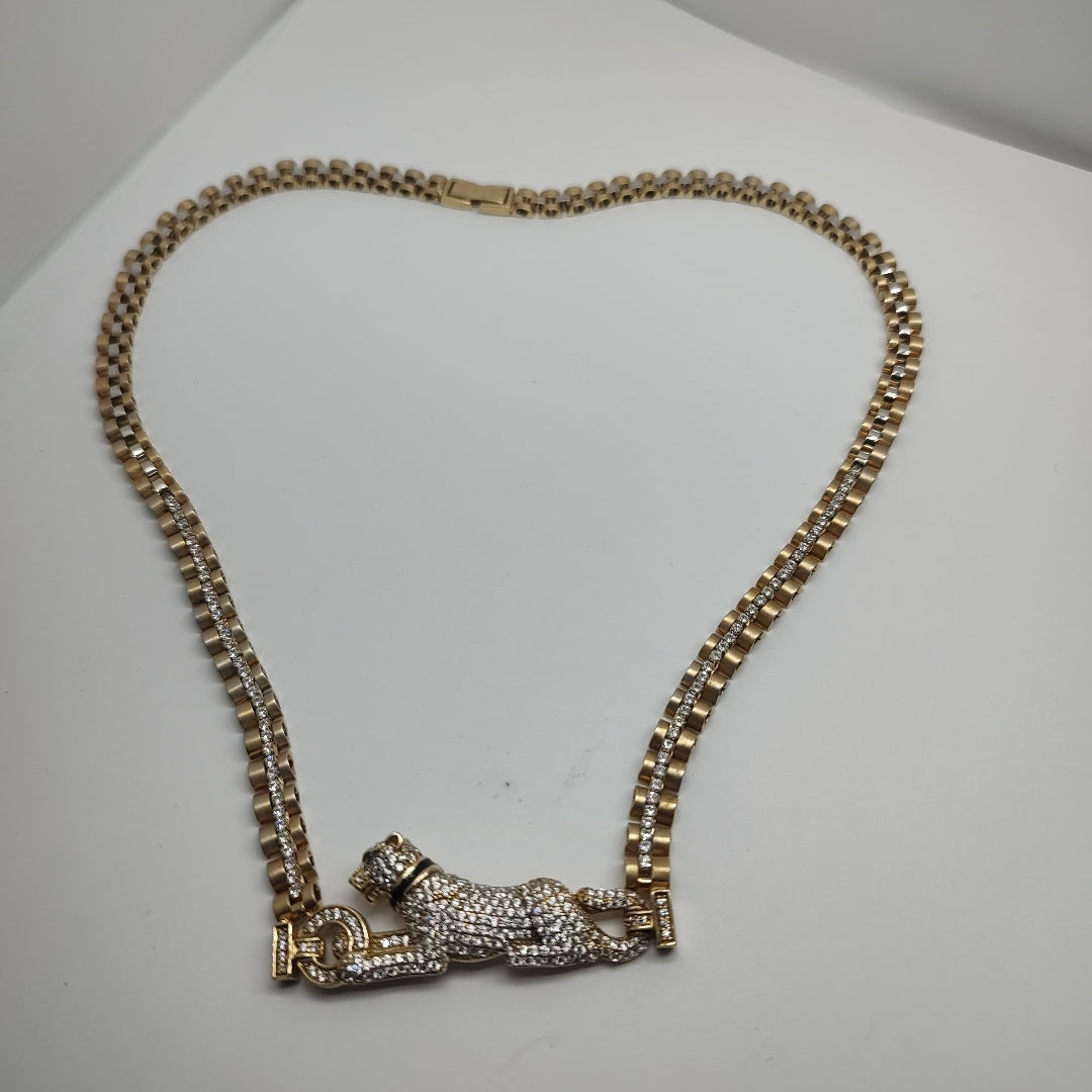 GARGANTILLA ORO 14 K 22.8 GRMS (SEMINUEVO)