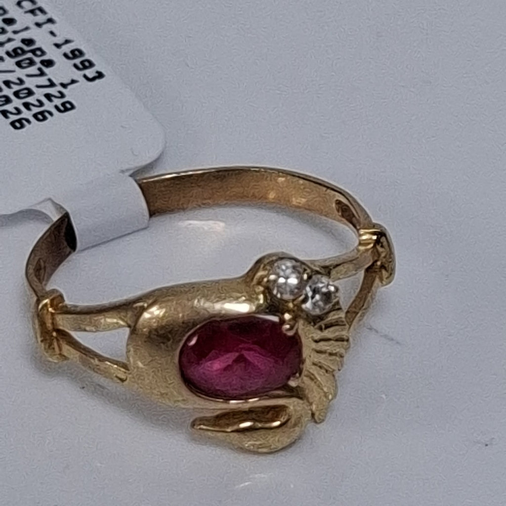 ANILLITO ORO 14 K 2.5 GRMS (SEMINUEVO)