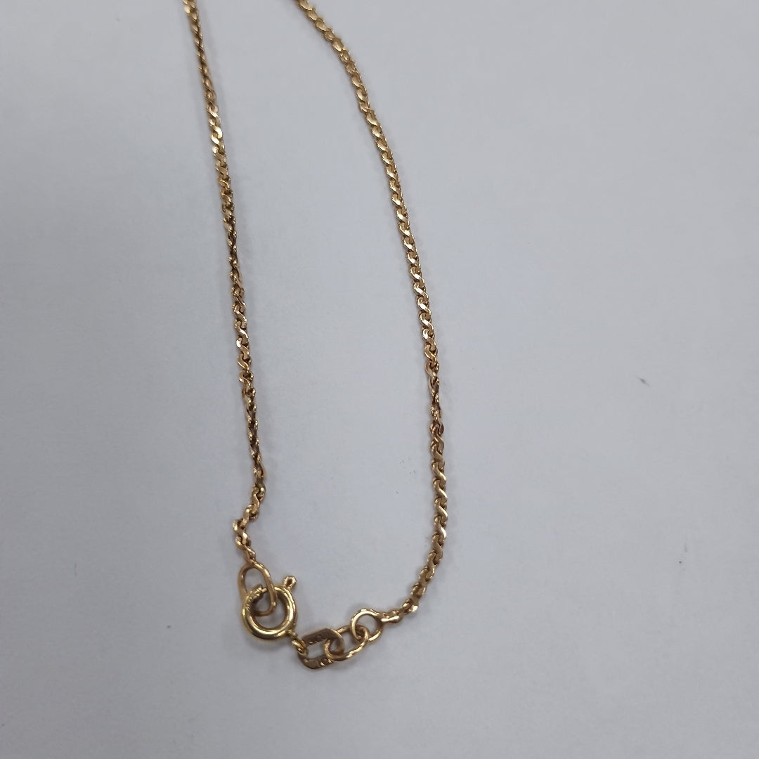 GARGANTILLA ORO 10 K 5,20 GRMS (SEMINUEVO)