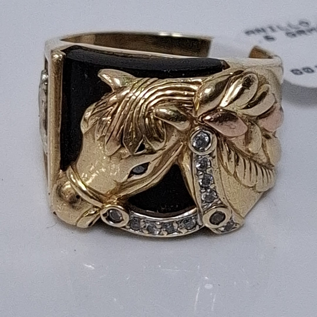 ANILLO ORO 14 K 11.6 GRMS (SEMINUEVO)