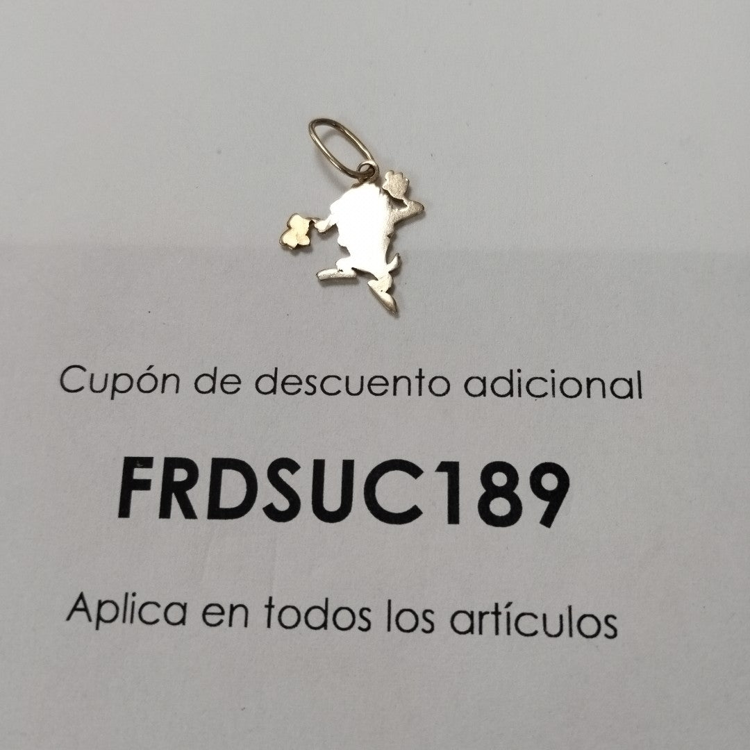 DIJE ORO 14 K 1.1 GRMS (SEMINUEVO)