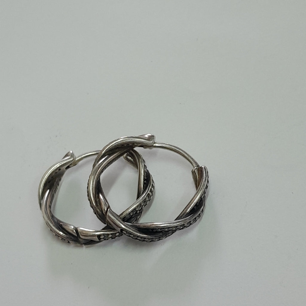 ARRACADAS PAR PLATA 3.7 GRMS (SEMINUEVO)