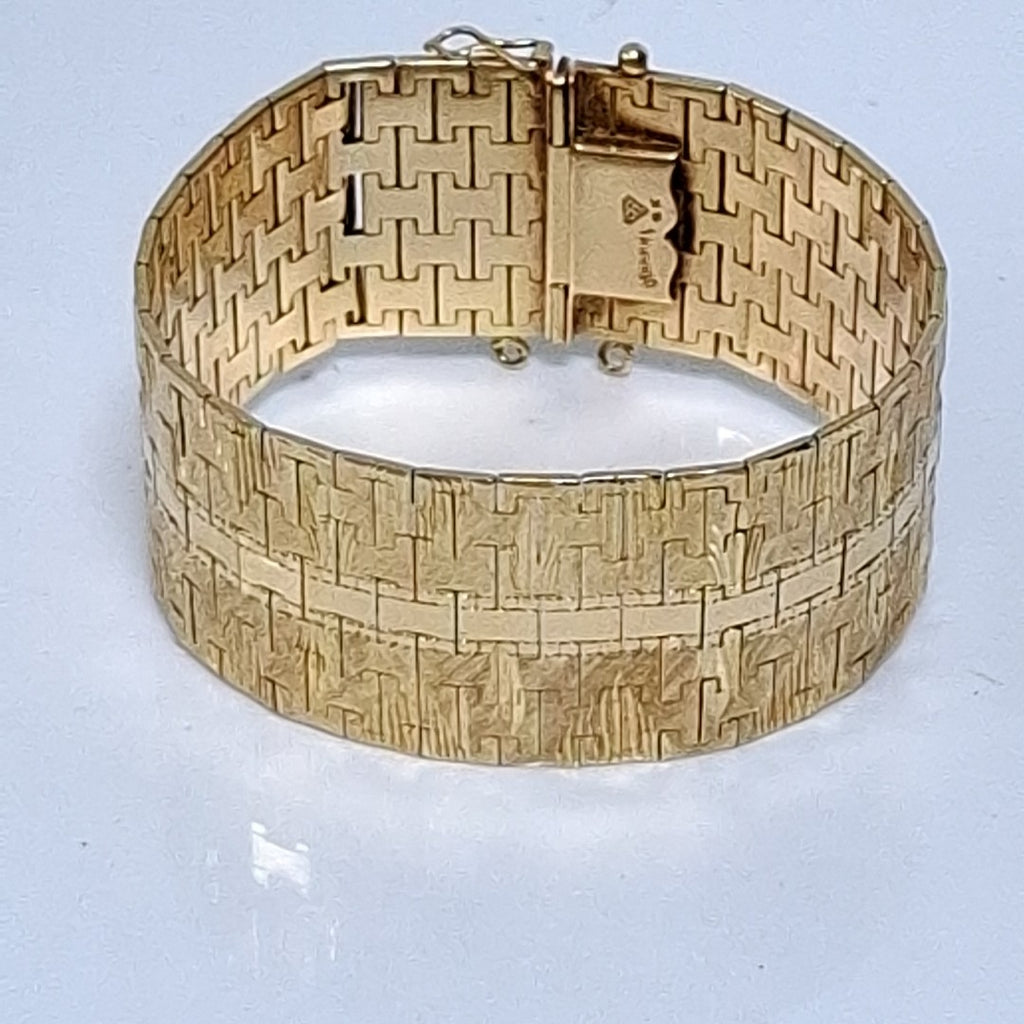 BRAZALETE ORO 18 K 69.7 GRMS (SEMINUEVO)