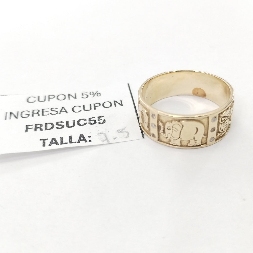 ANILLO ORO 14 K 4.3 GRMS (SEMINUEVO)