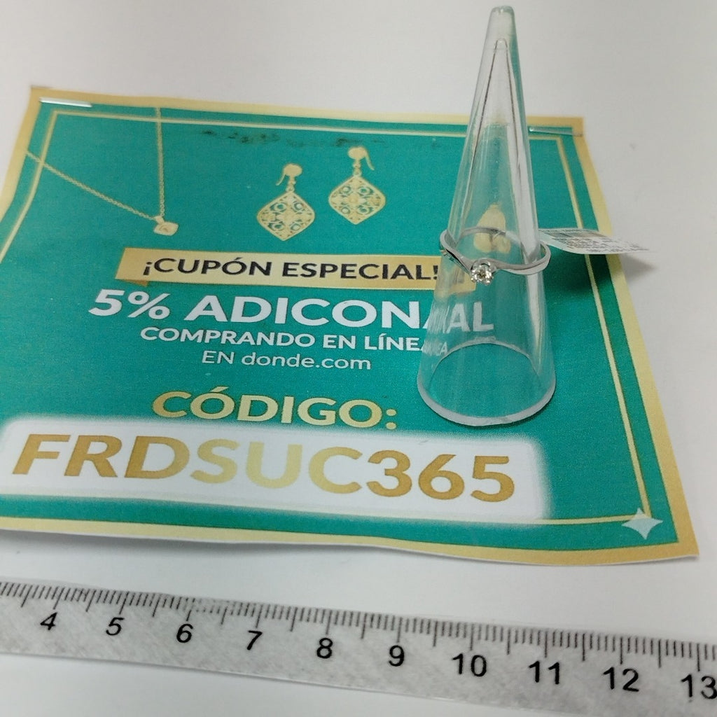 SOLITARIO ORO 14 K 1.4 GRMS (SEMINUEVO)
