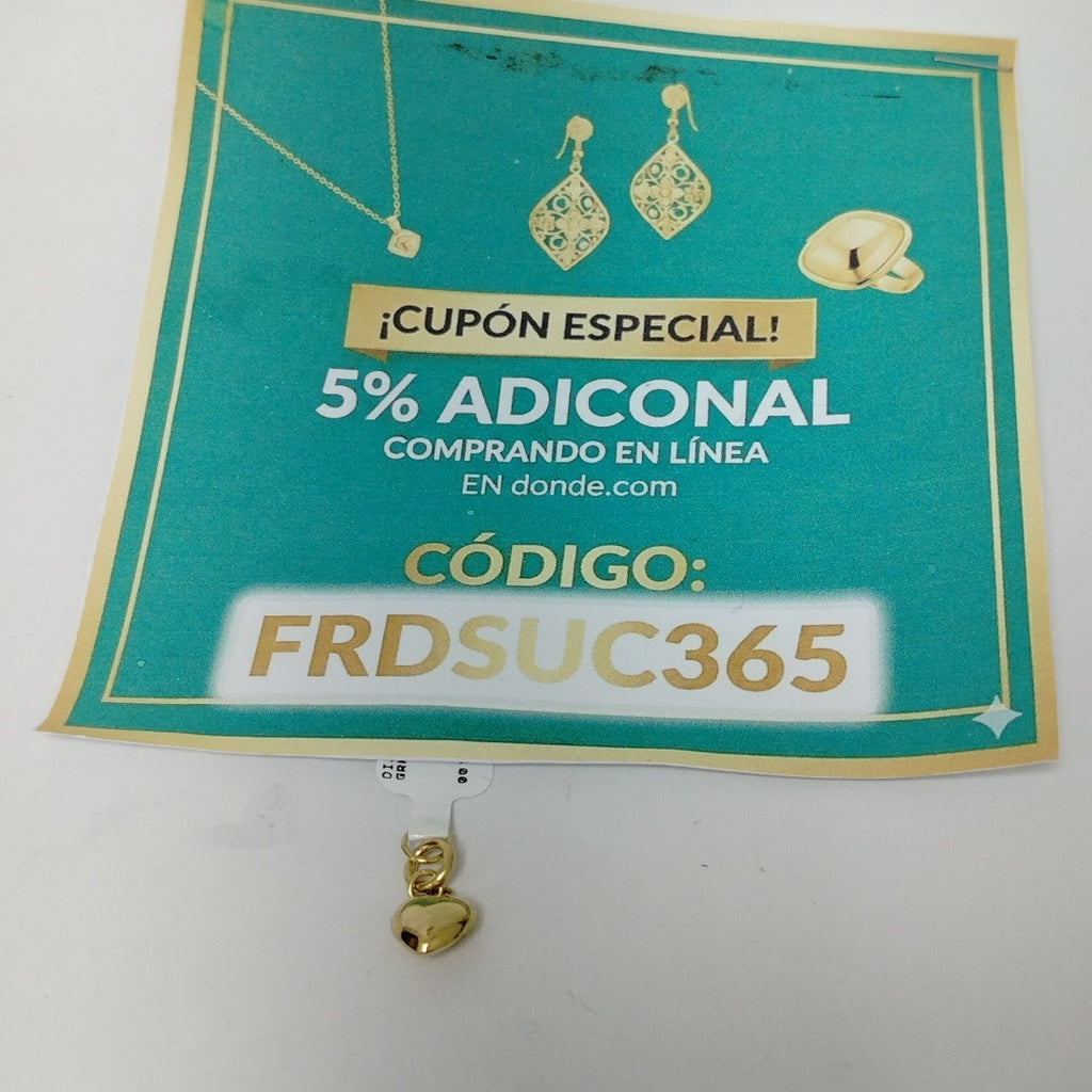 DIJE ORO 14 K 1.5 GRMS (SEMINUEVO)