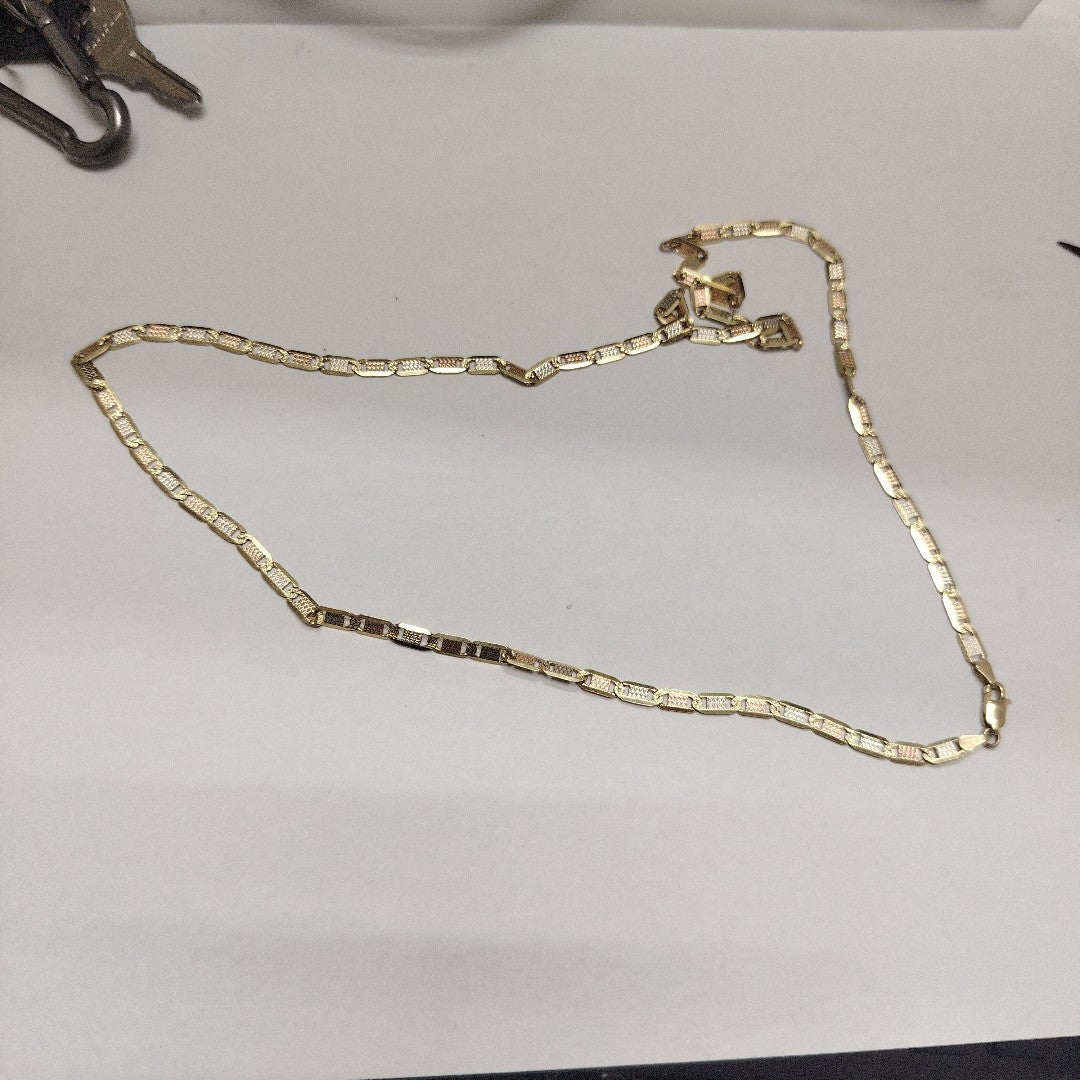 CADENA ORO,ORO COMBINADO 14 K 13,20 GRMS (SEMINUEVO)