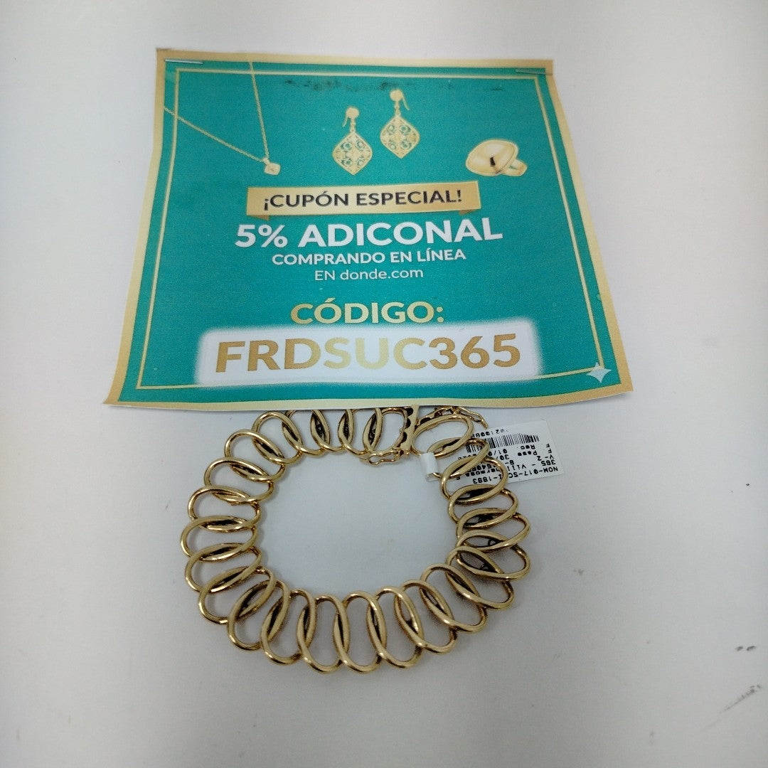 PULSERA ORO 14 K 18.9 GRMS (SEMINUEVO)