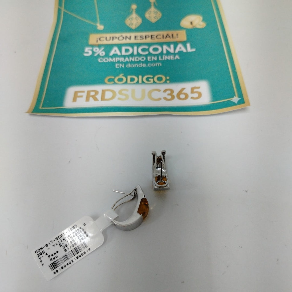 ARETES PAR ORO 14 K 7.8 GRMS (SEMINUEVO)