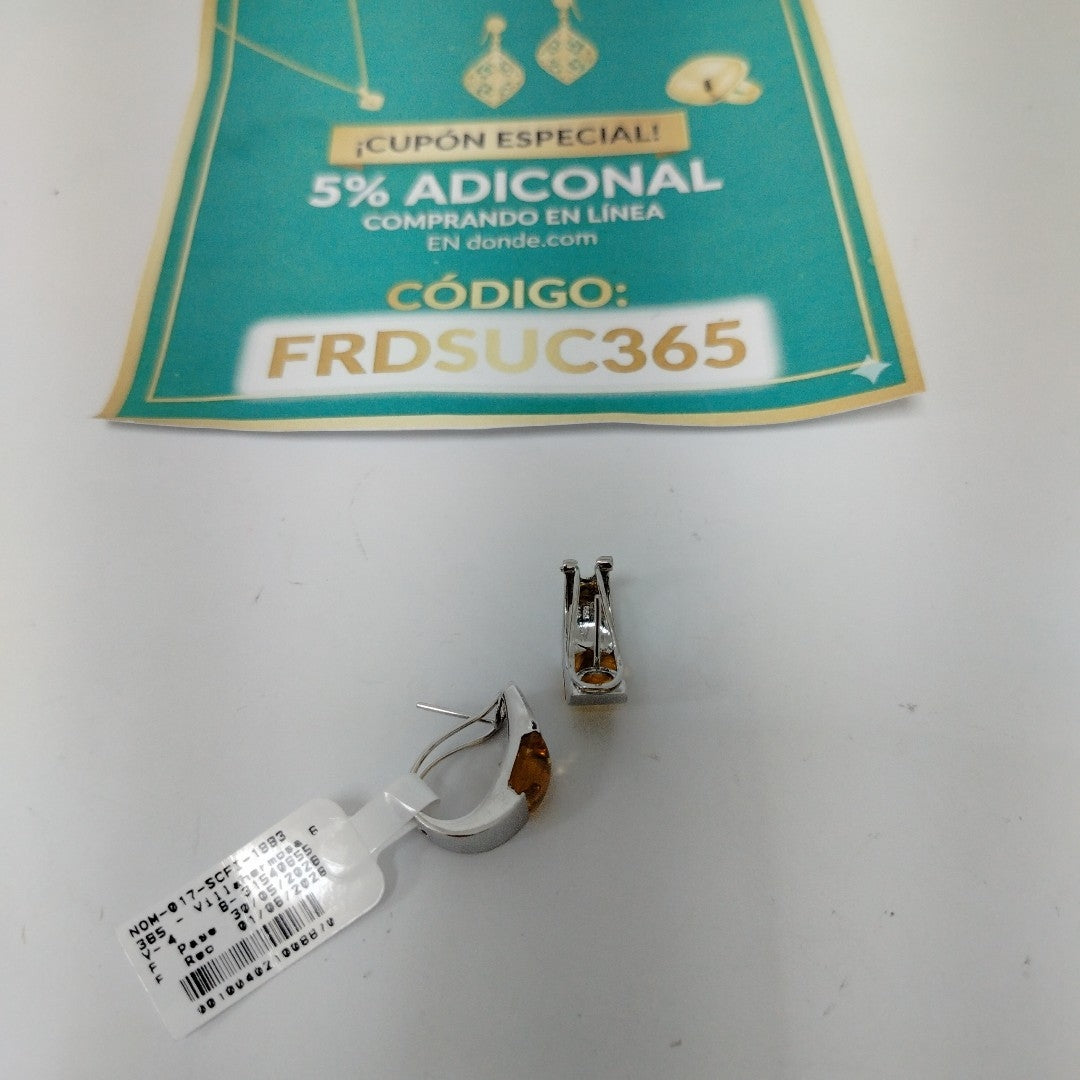 ARETES PAR ORO 14 K 7.8 GRMS (SEMINUEVO)