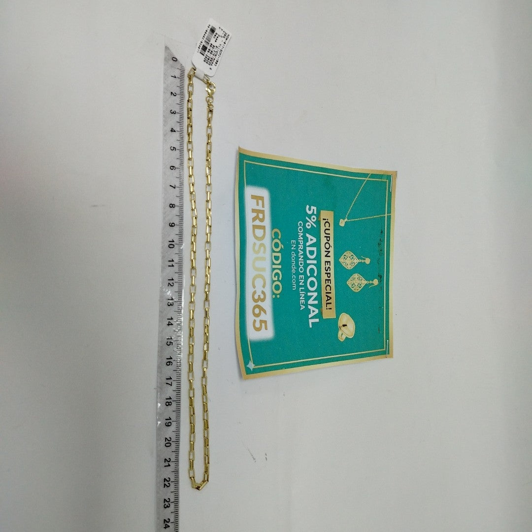 GARGANTILLA ORO 14 K 6.2 GRMS (SEMINUEVO)