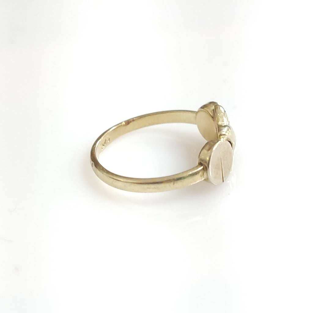 ANILLO ORO 10 K 2,00 GRMS (SEMINUEVO)
